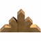 Ekena Millwork Richland Rough Sawn Timber Gable Bracket, Western Red Cedar, 36"W x 24"H x 4"D x 6"F, 16/12 Pitch GBW036X24X0406RIC00RWR - alternate 2